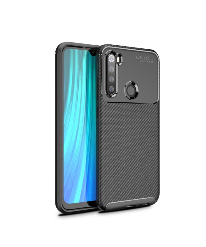 Coque Xiaomi Redmi Note 8 2021 / 2019 style fibre de carbone