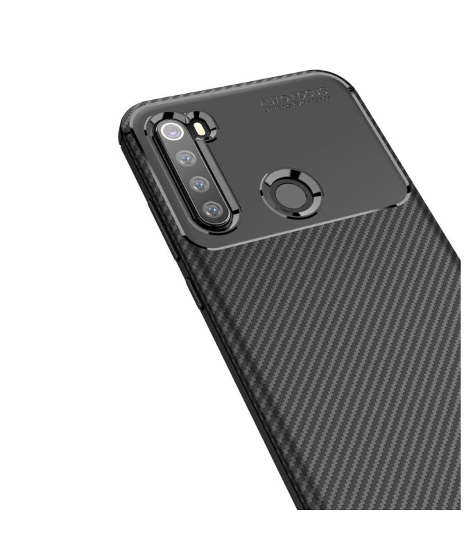 Coque Xiaomi Redmi Note 8 2021 / 2019 style fibre de carbone
