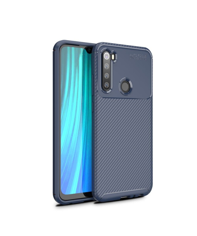 Coque Xiaomi Redmi Note 8 2021 / 2019 style fibre de carbone