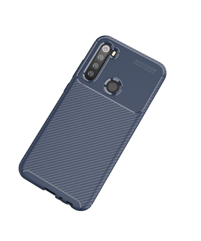 Coque Xiaomi Redmi Note 8 2021 / 2019 style fibre de carbone