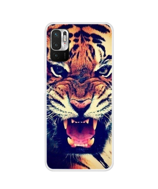 Coque Xiaomi Redmi Note 10 5G / Poco M3 Pro 5G Tigre Féroce