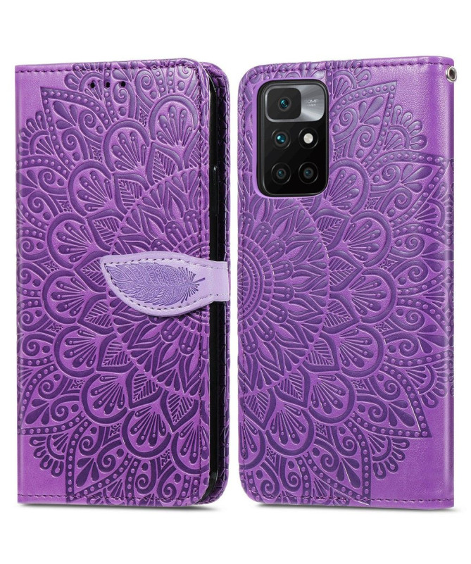 Housse Xiaomi Redmi 10 Mandala Leaf
