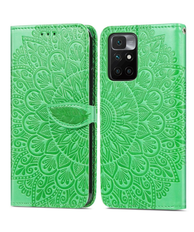 Housse Xiaomi Redmi 10 Mandala Leaf