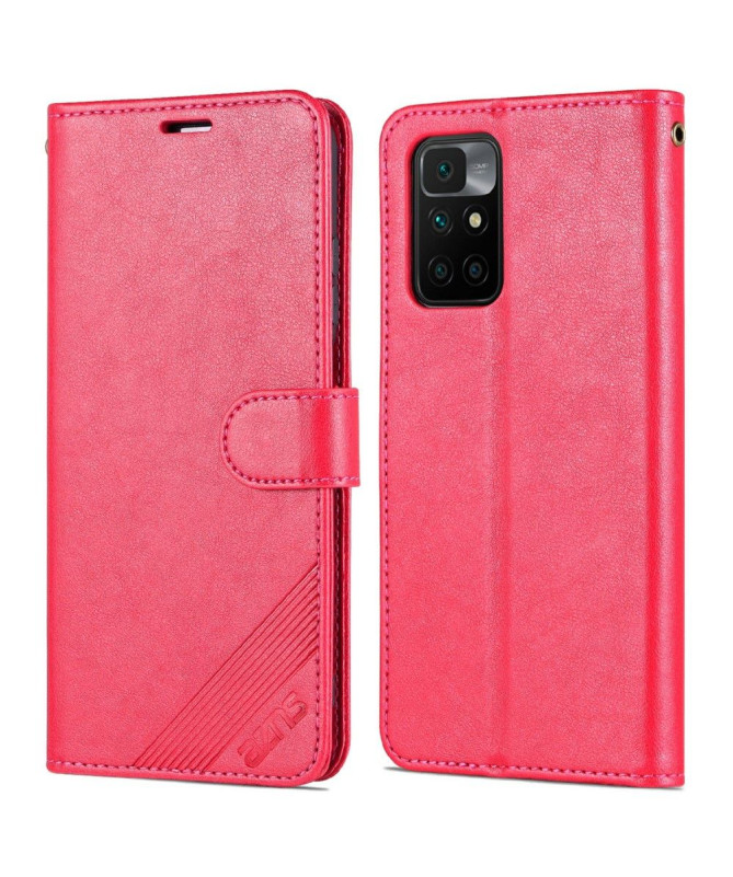 Housse Xiaomi Redmi 10 AZNS simili cuir