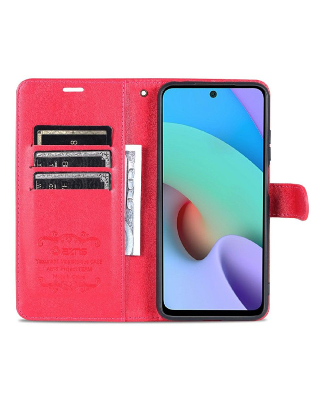 Housse Xiaomi Redmi 10 AZNS simili cuir
