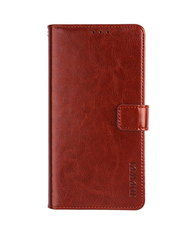 Housse Xiaomi Redmi Note 8 2021 / 2019 IDEWEI Folio Effet Cuir