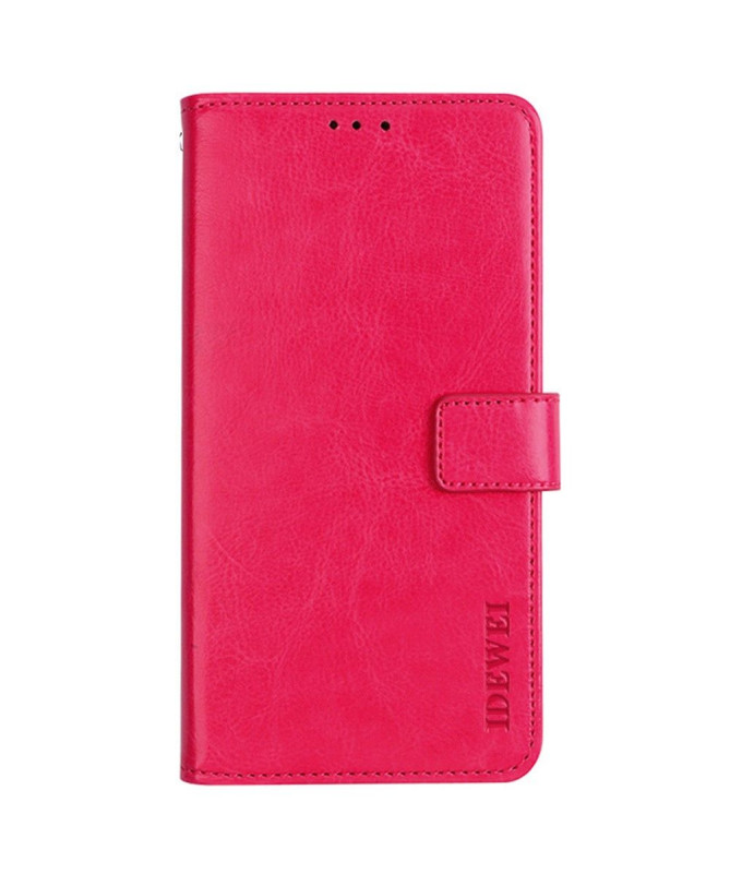 Housse Xiaomi Redmi Note 8 2021 / 2019 IDEWEI Folio Effet Cuir