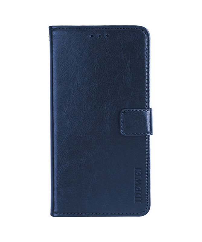 Housse Xiaomi Redmi Note 8 2021 / 2019 IDEWEI Folio Effet Cuir