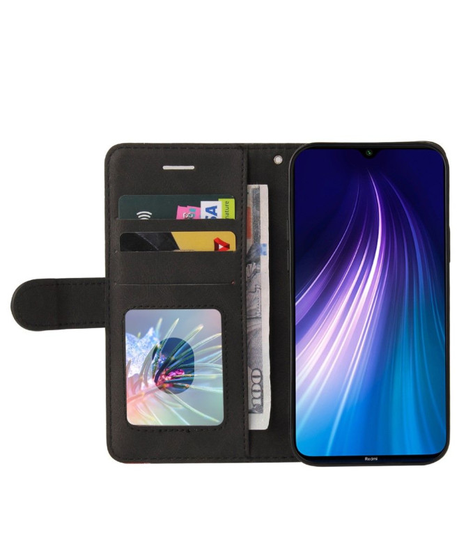 Housse Xiaomi Redmi Note 8 2021 / 2019 Bicolore artistique