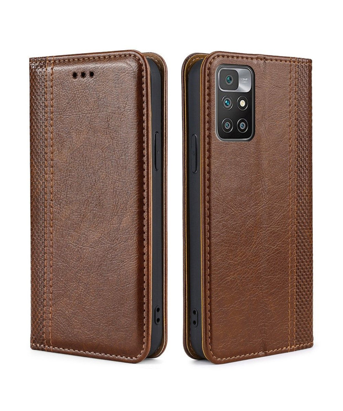 Housse Xiaomi Redmi 10 Flip folio coutures