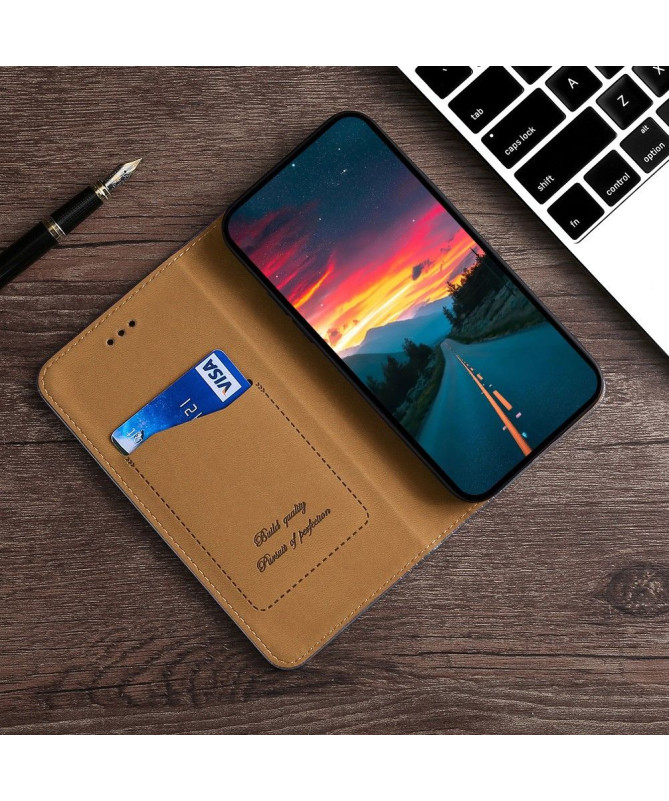 Housse Xiaomi Redmi 10 Flip folio coutures