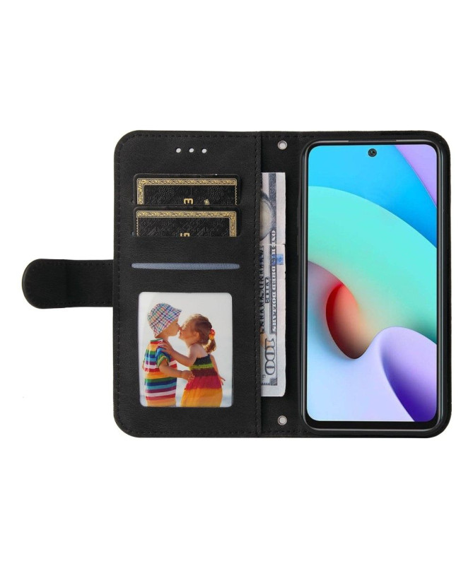 Housse Xiaomi Redmi 10 Retro Style avec rivet