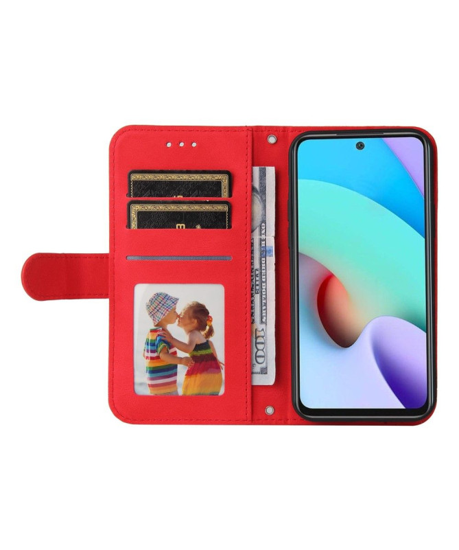 Housse Xiaomi Redmi 10 Retro Style avec rivet
