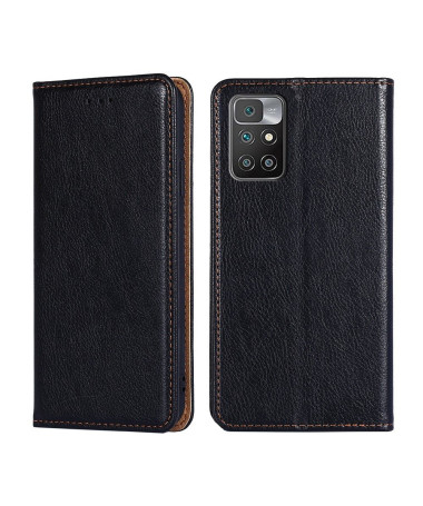 Flip cover Xiaomi Redmi 10 PURE simili cuir