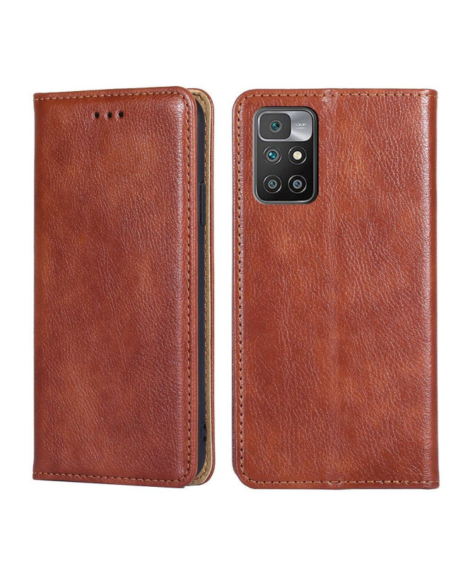 Flip cover Xiaomi Redmi 10 PURE simili cuir