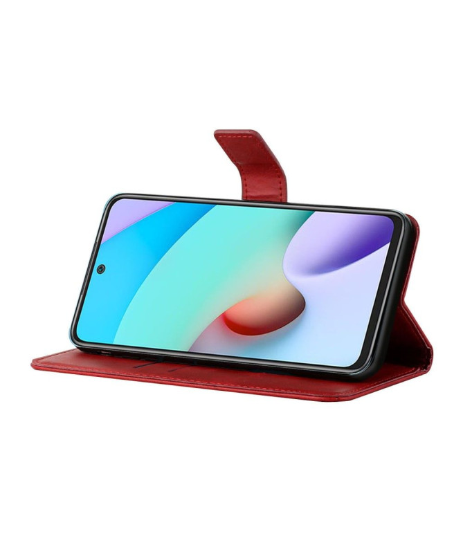 Housse Xiaomi Redmi 10 simili cuir X Lines