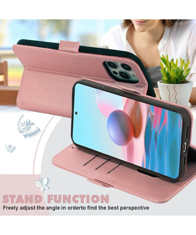 Housse Xiaomi Redmi 10 illustration chat effet cuir