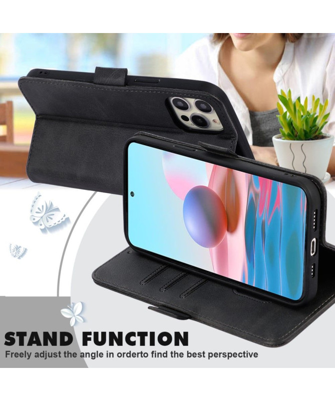 Housse Xiaomi Redmi 10 illustration chat effet cuir