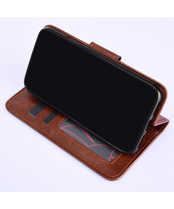 Housse Xiaomi Redmi 10 Folio Porte-Cartes simili cuir