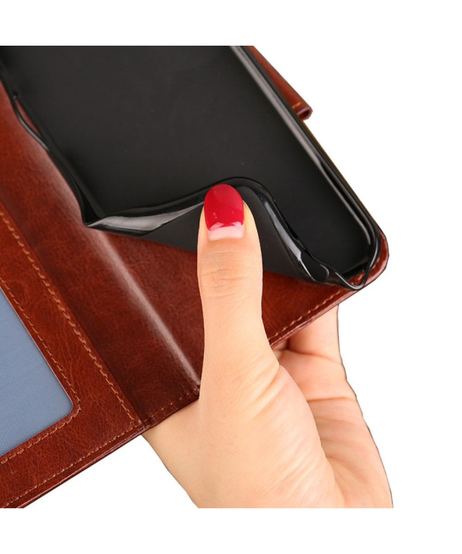 Housse Xiaomi Redmi 10 Folio Porte-Cartes simili cuir