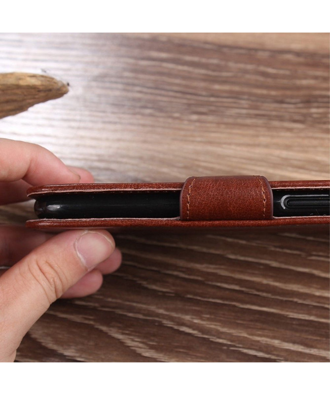 Housse Xiaomi Redmi 10 Folio Porte-Cartes simili cuir