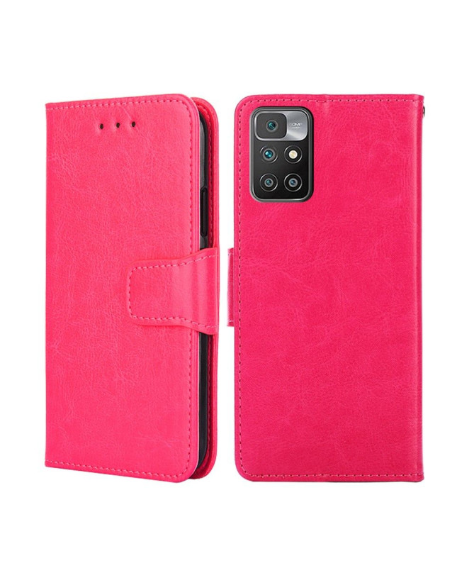 Housse Xiaomi Redmi 10 Folio Porte-Cartes simili cuir