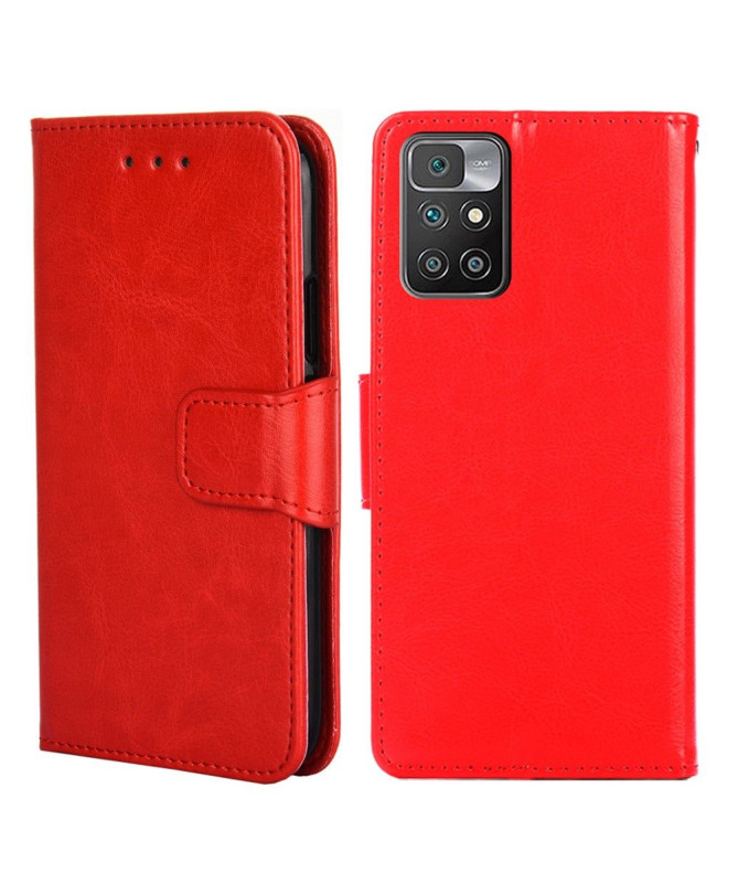 Housse Xiaomi Redmi 10 Folio Porte-Cartes simili cuir