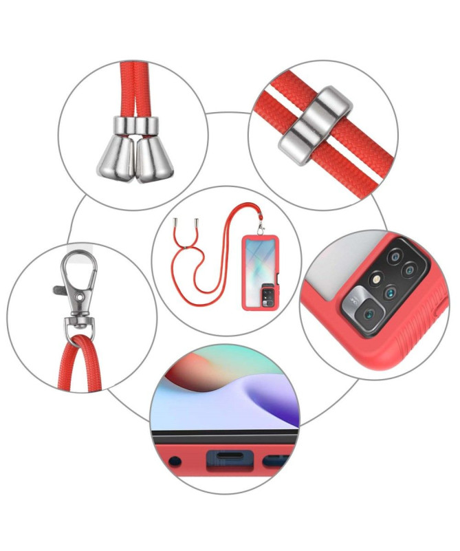 Coque Xiaomi Redmi 10 Urban Series à cordon