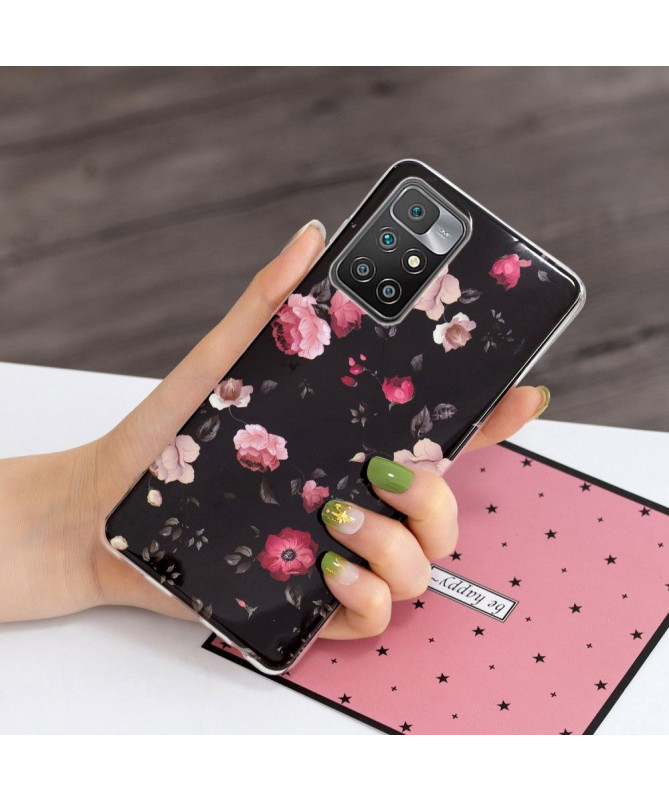 Coque Xiaomi Redmi 10 Luminous Fleurs