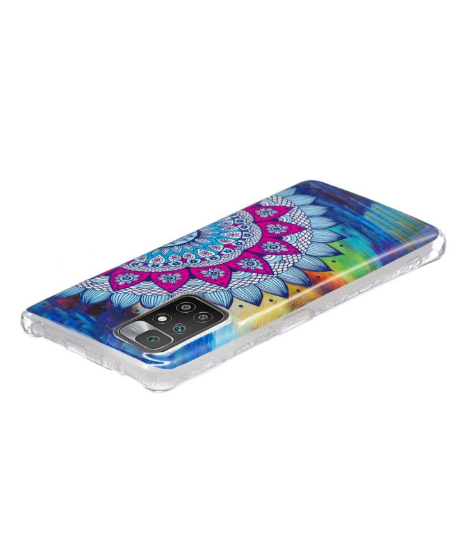 Coque Xiaomi Redmi 10 Luminous Mandala Coloré