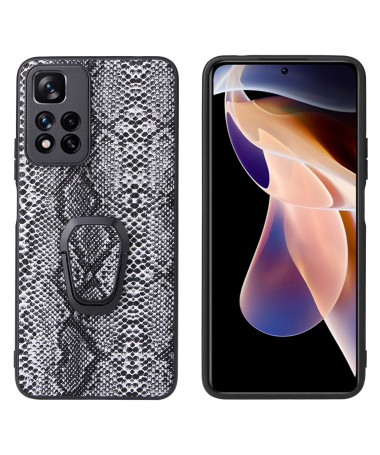 Coque Xiaomi Redmi Note 11 Pro Plus 5G effet serpent fonction support