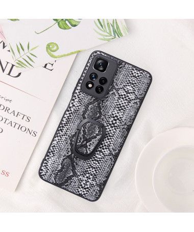 Coque Xiaomi Redmi Note 11 Pro Plus 5G effet serpent fonction support