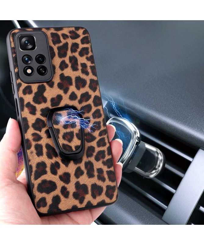 Coque Xiaomi Redmi Note 11 Pro Plus 5G effet serpent fonction support