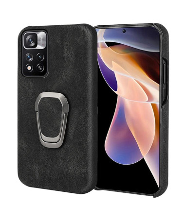 Coque Xiaomi Redmi Note 11 Pro Plus 5G imitation cuir avec support