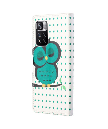 Housse Xiaomi Redmi Note 11 Pro Hibou polka dot