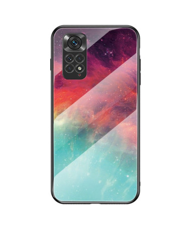 Coque Xiaomi Redmi Note 11 / 11S Nébuleuse dos en verre