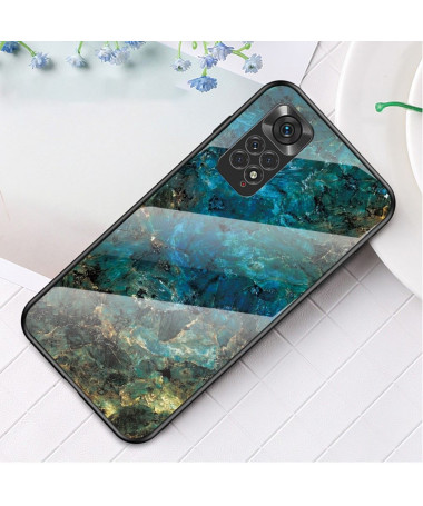 Coque Xiaomi Redmi Note 11 / 11S Marbre Océane verre trempé