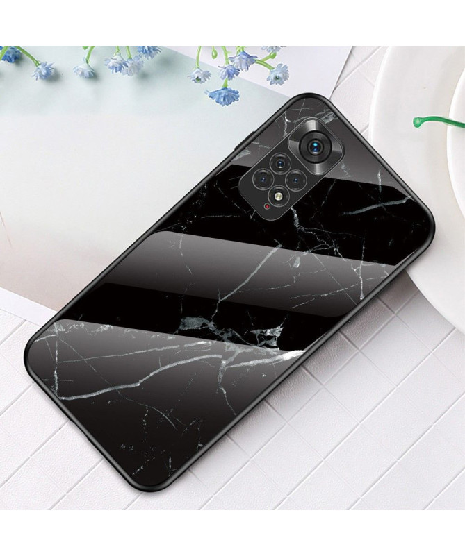 Coque Xiaomi Redmi Note 11 / 11S Marbre Lina verre trempé