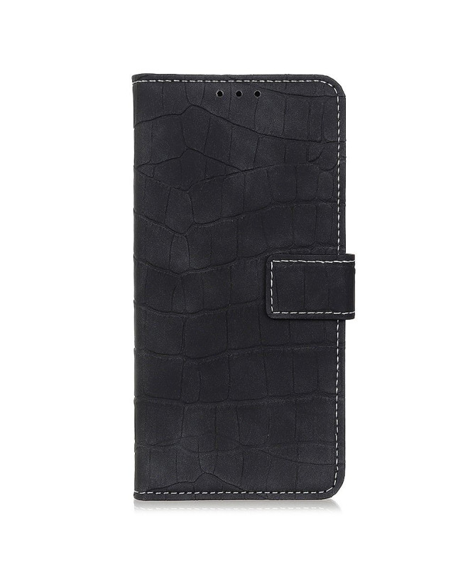 Housse Xiaomi Redmi Note 11 / 11S Aspect Croco coutures