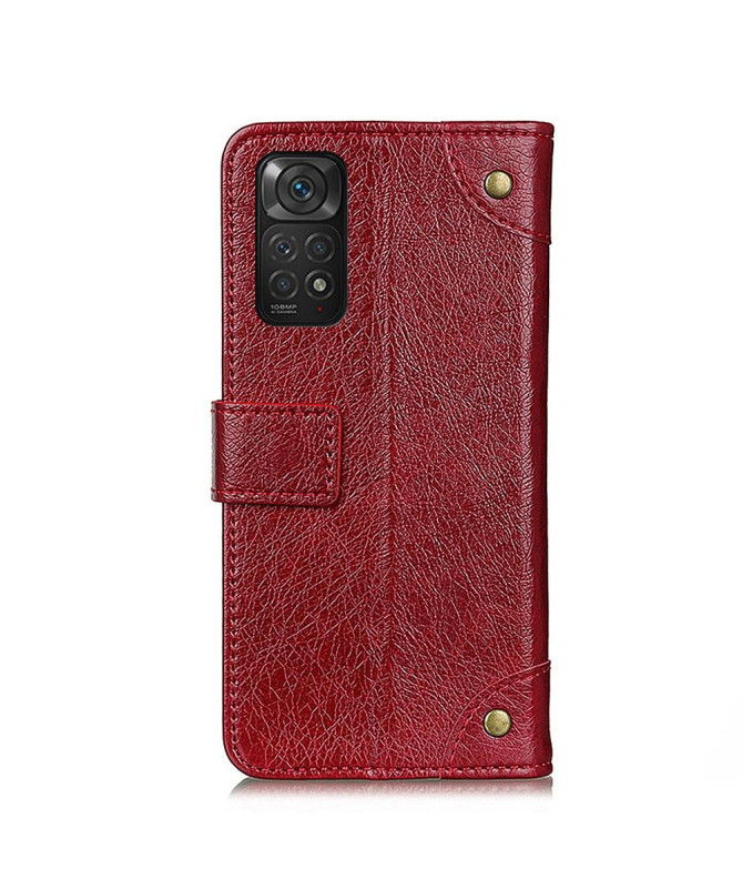 Étui Xiaomi Redmi Note 11 / 11S Simon Rivets Simili Cuir