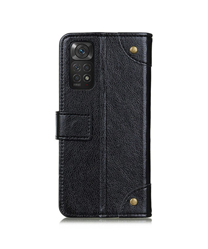 Étui Xiaomi Redmi Note 11 / 11S Simon Rivets Simili Cuir