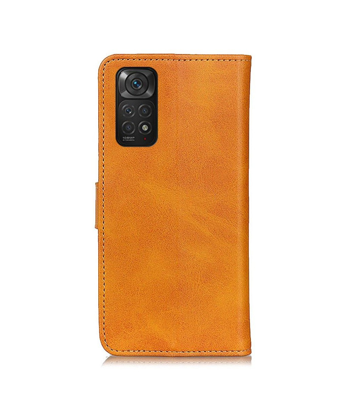 Housse Xiaomi Redmi Note 11 / 11S Marius effet cuir mat