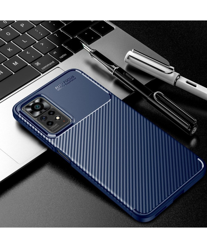 Coque Xiaomi Redmi Note 11 Pro / Note 11 Pro 5G Karbon Classy en Silicone