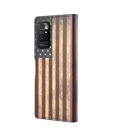 Housse Xiaomi Redmi Note 11 / 11S Drapeau Américain Vintage