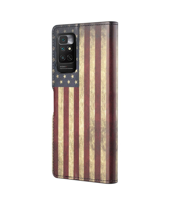 Housse Xiaomi Redmi Note 11 / 11S Drapeau Américain Vintage