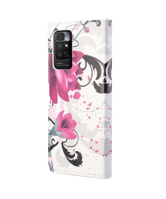 Housse Xiaomi Redmi Note 11 / 11S Fleurs de lotus