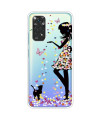 Coque Xiaomi Redmi Note 11 / 11S fille en fleur