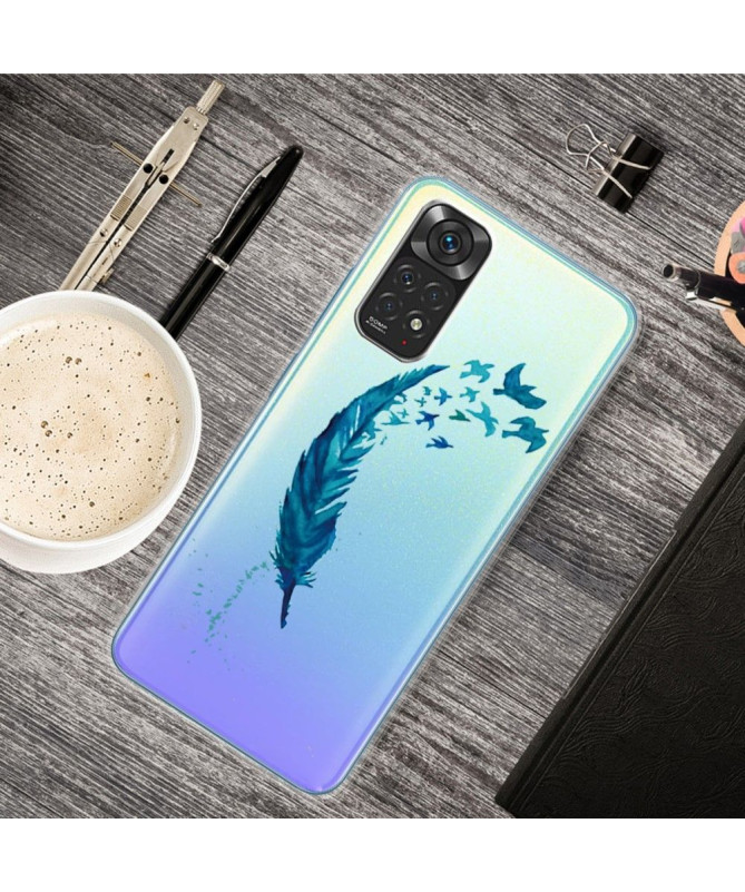 Coque Xiaomi Redmi Note 11 / 11S Plume et Oiseaux