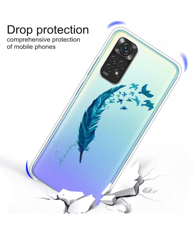 Coque Xiaomi Redmi Note 11 / 11S Plume et Oiseaux