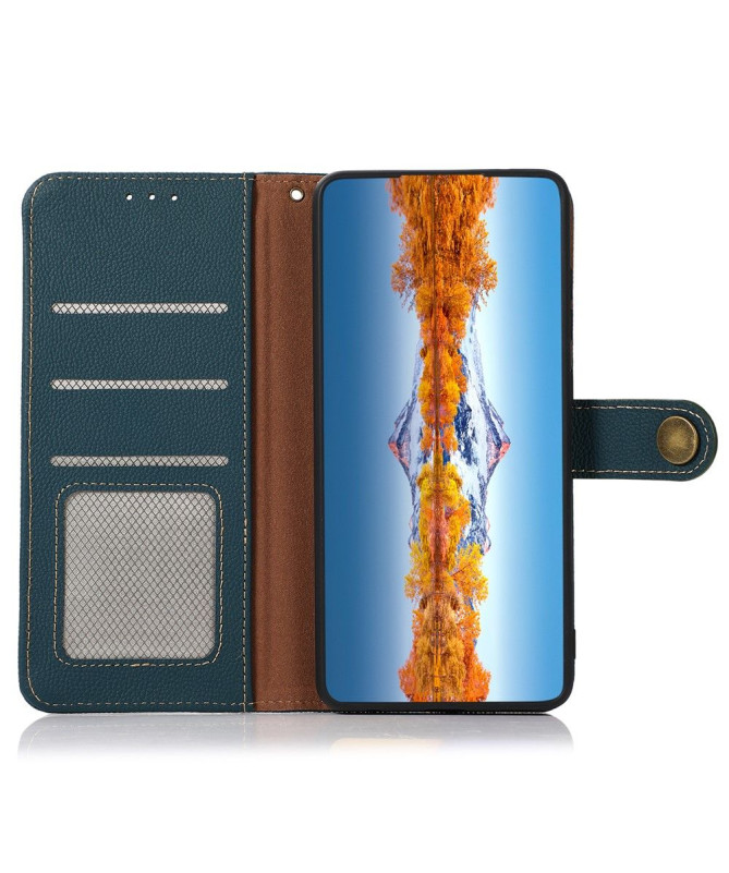 Housse Xiaomi Redmi Note 11 / 11S KHAZNEH Classic en cuir